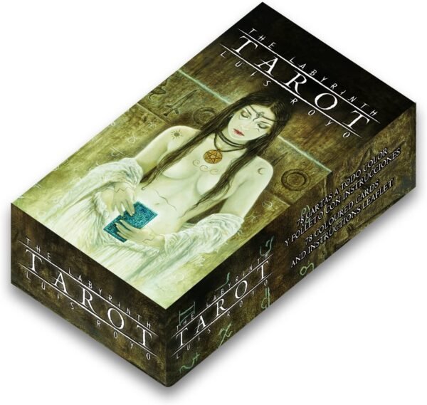 Wiccan Collection~Fournier The Labyrinth Tarot Cards 12cm Black