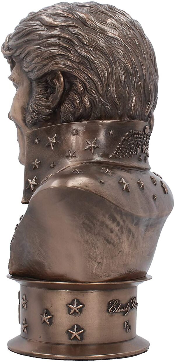 Magicun N.Giftware~Bronze Elvis Bust Figurine 33cm, us:one Size