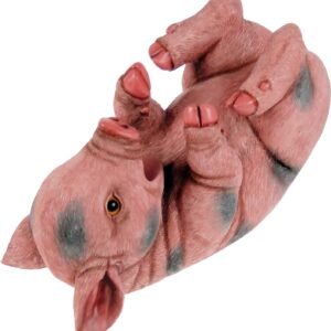 Animal Collection~ EXA80011 Guzzlers Pig Wine Bottle Holder 21cm Pink