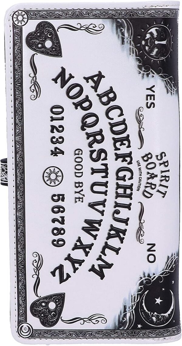 Magicun N.Giftware~White Spirit Board Embossed Ouija Purse, 18.5cm