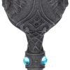 Animal Collection~ U2501G6 Night Wolf Goblet Goblet 23cm Black