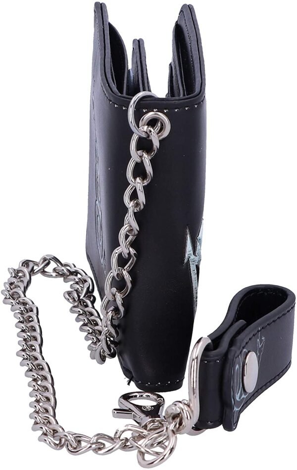 Band Merchandise~ Officially Licensed Metallica Black Album Wallet with Chain, 11cm