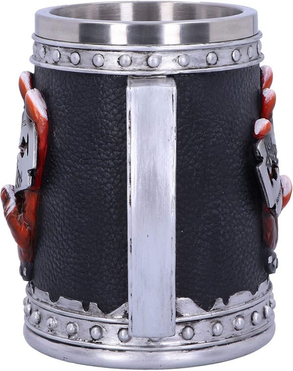 Band Merchandise~ B4895P9 Judas Priest British Steel Album Tankard Mug, Black, One Size