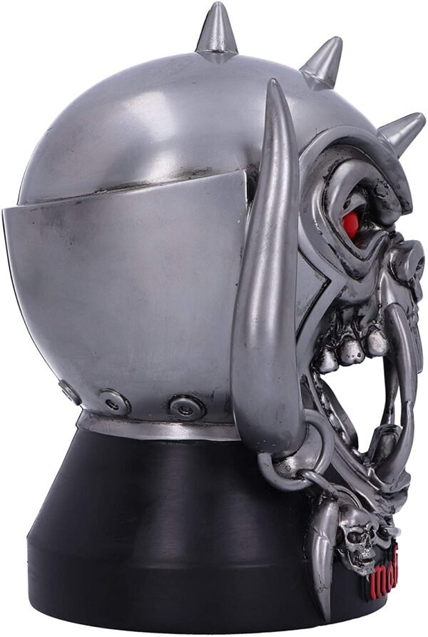 Band Merchandise~ Offically Licensed Motorhead Warpig Snaggletooth Bookends, Silver, 18cm