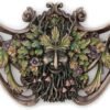 Magic  Collection~Green Man Spring Mushroom Wall Plaque