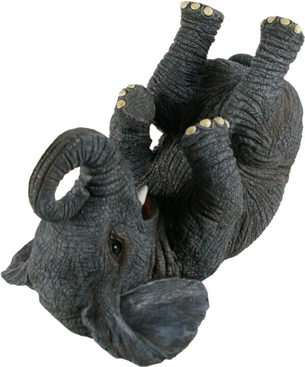 Animal Collection~ EXA80004 Guzzlers Elephant Wine Bottle Holder 21cm Grey