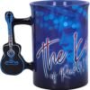 Magicun N.Giftware~Blue Elvis The King of Rock and Roll Mug, 16oz