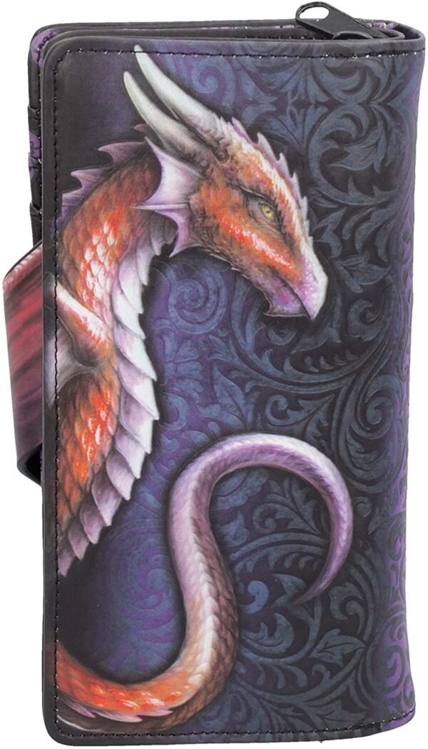 Take Flight Flying Dragon Embossed Purse 18.5cm