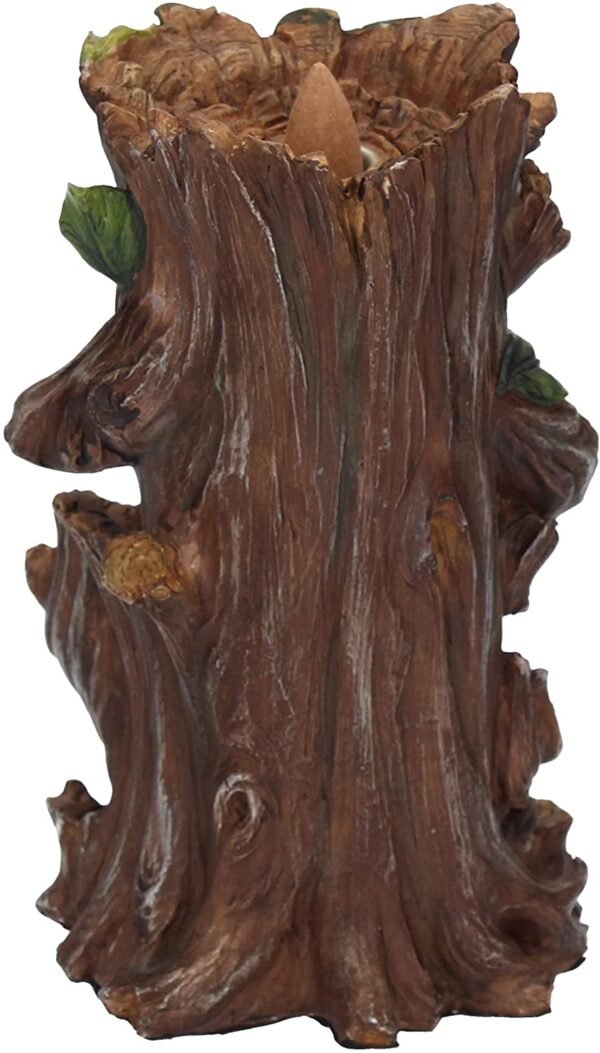 Magicun N.Giftware~, Brown Forest Elders Backflow Incense Burner 19cm