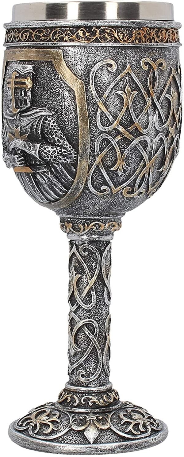 Mythology Collection~ Armoured Goblet Goblet 22cm Grey