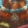 Turquoise Crystal Glow-in-the-Dark Bracelet for Balance and Healing - Elegant Gift for Women’s Birthdays