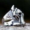 Viking wolf Ring Punk animal Ring Fancy Halloween Jewelry