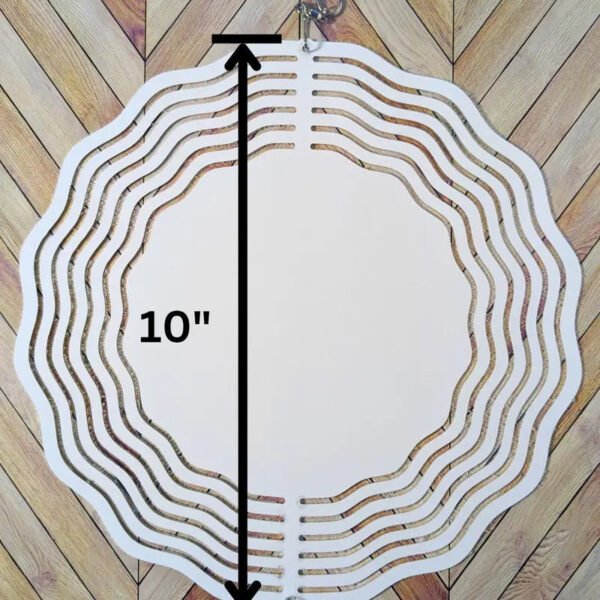 Pink Flower 3D Sublimation Wind Spinner | Hanging Wind Spinner | Yard Decoration | Garden Decoration | Outdoor Decoration