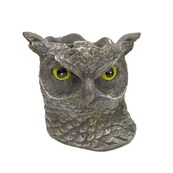 Owl resin craft tee cross-border supply crystal ball holder can be used as a pen holder for desktop storage ideas
