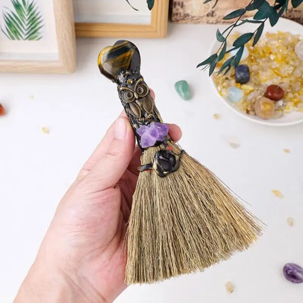 Witch Altar Broom - Perfect for Halloween &Beyond