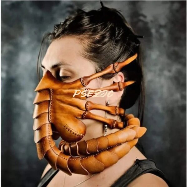 Halloween Natural Environmental Protection Latex Horror Scorpion Mask Decorative Props