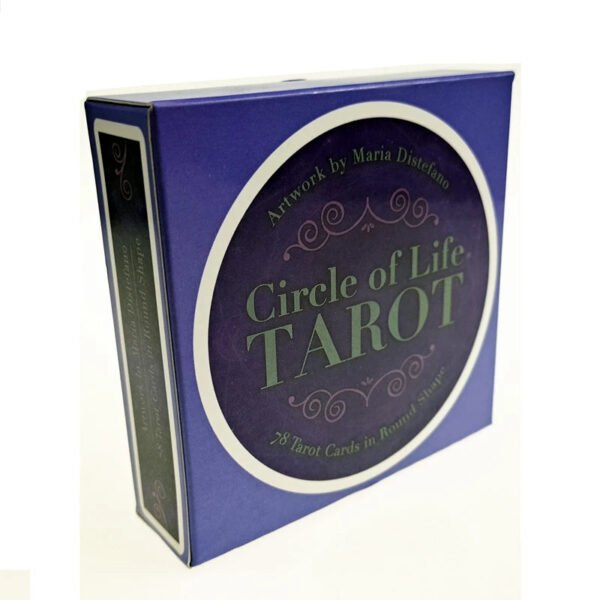 Circle of Life Tarot Cards English Tarot Deck Guidebook Card Table Card Game Magical Fate Divination Card for personal use