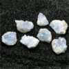Celestite Geode Natural Crystal Quartz Stone Geomantic Omen Healing Mineral Rock Home Decor Blue Crystal Hole