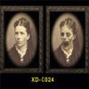 3D Changing Face Ghost Picture Frame Halloween Decoration Horror Craft Supplies Haunted House