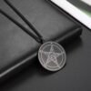 Men's Vintage Pentagram Baphomet GOAT Sigil Pendant Necklace Wiccan Jewelry Gift