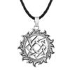 CHENGXUN Viking Solar Amulet pendant Necklace Nordic Charm Slavic Star Lada Sign Pendants Talisman Punk Style Collar Jewelry