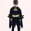 Children Boys Bat Man Costume Batboy Fancy Dress Tutu Super Kids Hero Cosplay Halloween Costume Outfits Comic Masquerade Evening
