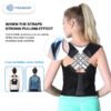 Dropshipping Stock Adjustable Back Posture Corrector Belt Women Men Prevent Slouching Relieve Pain Posture Corrector