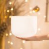 8inch Note Perfect Sound C/d/e/f/g/a/b Chakra Frosted Quartz Crystal Singing Bowl 8" Meditation - Bells & Chimes