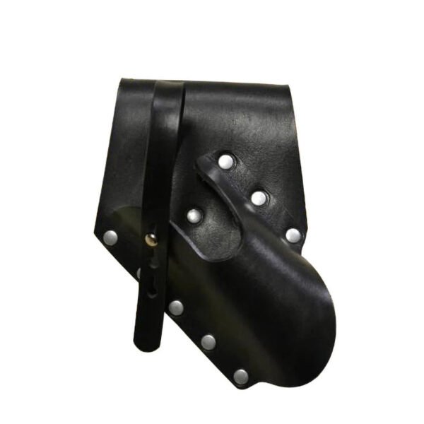 Renaissance Pirate Leather Belt Flintlock Holster Pistol Firearm Gun Holder Buccaneer Accessory LARP Cosplay Costume Men Women