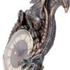 Steampunk Collection~U4775P9 Clockwork Combustor 26.5cm, Polyresin, Silver, One Size