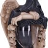 Dark Collection~Sleeps Double Grim Reaper Sand Timer, Black, 19cm