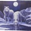 Artist Collections~ Warriors of Winter Lisa Parker Wallet 10cm Blue, PU