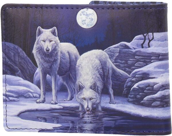 Artist Collections~ Warriors of Winter Lisa Parker Wallet 10cm Blue, PU