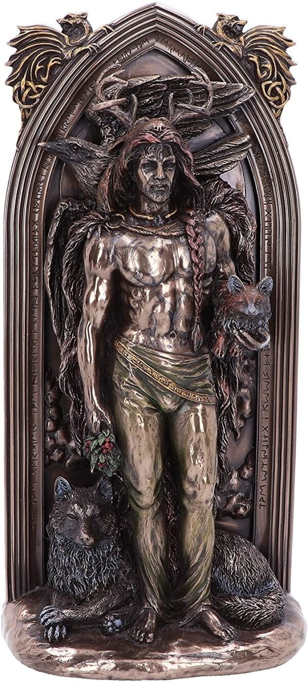 Mythology Collection~ H4739P9 The Druid by Ruth Thompson 27cm, Resin, Bronze, One Size