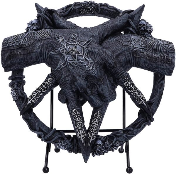 Magicun N.Giftware~, Black, Hold of Baphomet Hand Free Standing Plaque, 24.5cm