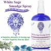 Witchcraft~White Sage Smudge Spray Cleanses Negative Energy. Infused with Spirits of Protection and Abundance. Best Alternative to Sage Smudge Sticks