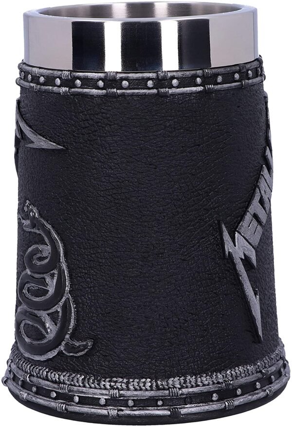 Magicun N.Giftware~Officially Licensed Metallica Black Album Tankard, 14.5cm
