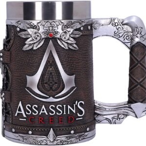 Officially Licensed Assassins Creed Brotherhood Brown Hidden Blade Game Tankard, Resin, 15.5cm