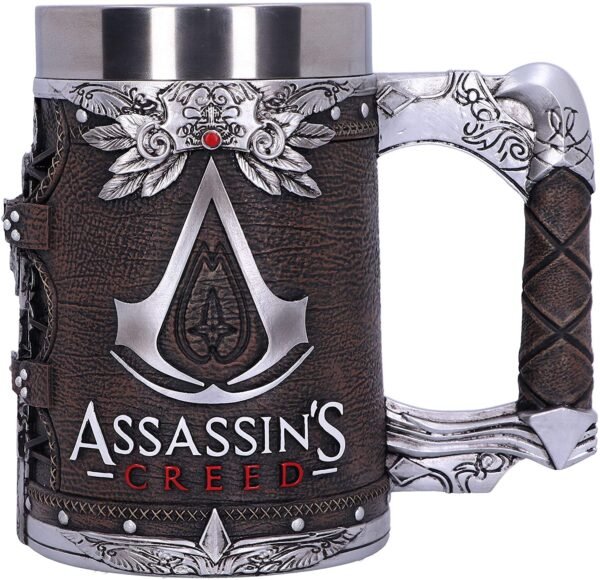 Officially Licensed Assassins Creed Brotherhood Brown Hidden Blade Game Tankard, Resin, 15.5cm