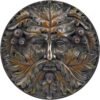 Light Collection~NEM4104 Autumn Equinox Wall Plaque 16cm Bronze