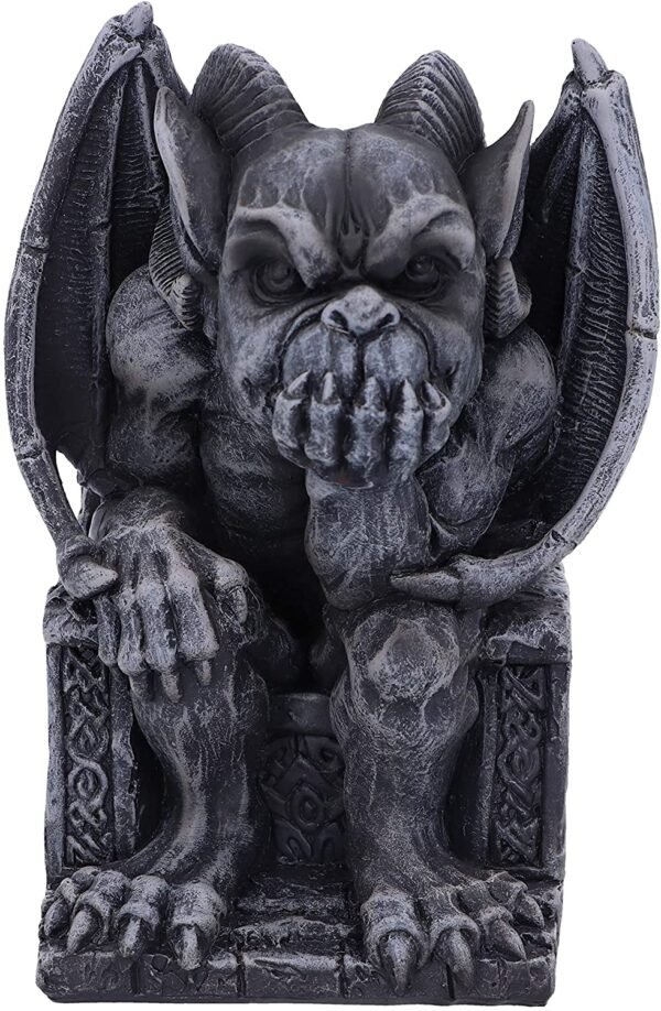 Dark Collection~Edo Dark Black Grotesque Gargoyle Figurine, 13.7cm