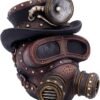 Steampunk Collection~D4734P9 Mechanical Oxygenation 18cm, Brass, One Size