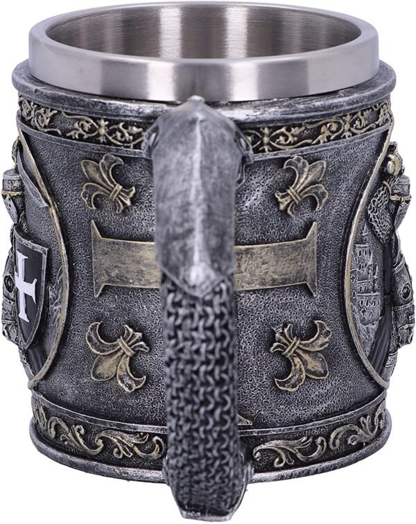 Mythology Collection~ Dark Knight Tankard 16.3cm, Polyresin, Silver