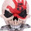 Band Merchandise~ Officially Licensed Five Finger Death Punch Mascot Skull Box, Bone, 18cm