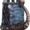 Dark Collection~River Styx Grim Reaper Tankard, Blue, 17.5cm