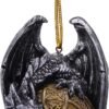 Magicun N.Giftware~Elden Festive Hanging Dragon Ornament, 8cm, Gold