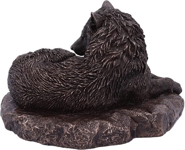 Magicun N.Giftware~Officially Licensed Bronze Lisa Parker Guardian of The North Figurine, 19.5cm