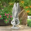 Magic  Collection~Design Toscano Remembrance and Redemption Angel Religious Garden Statue, Medium 15 Inch, Polyresin, Antique Stone