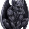 Dark Collection~Adalward Dark Black Grotesque Gargoyle Figurine, 26cm