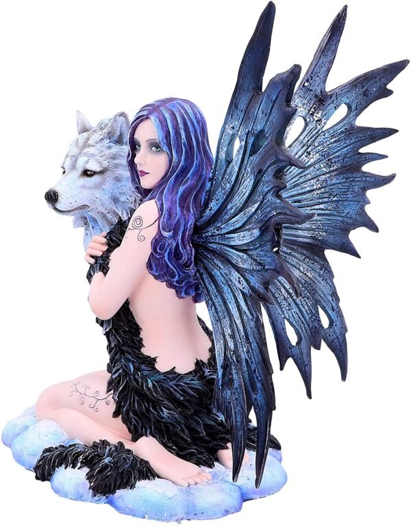 Fantasy Collection~ Spirit Wolf 33.5cm, Black